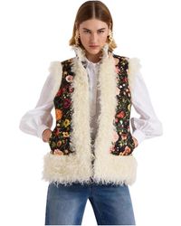La DoubleJ - Jassen ,Veelkleurig ,Wol Folk Jas - Lyst