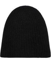 Roberto Collina - Schwarze Strickmütze Hat - Lyst