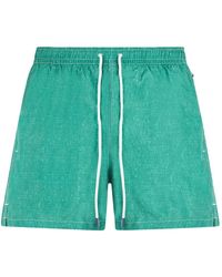 Fedeli - Badmode ,Groen ,Polyester Madeira Zwembroek - Lyst