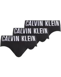 Calvin Klein - Hombre Pack de 3 Calzoncillos Hip Briefs Algodón con Stretch - Lyst
