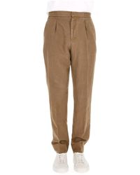 Officine Generale - Slim-Fit Trousers - Lyst