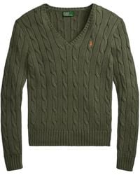 Ralph Lauren - V-Neck Knitwear - Lyst