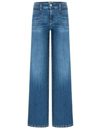 Cambio - Wide Jeans - Lyst