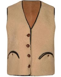 Blazé Milano - Tatoosh Curly Shearling Jacket - Lyst