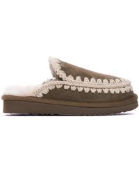 Mou - Schoenen ,Bruin ,Suède Bruine Sandalen Voor De Zomer - Lyst
