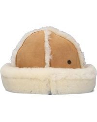 Warmbat - Accessoires ,Veelkleurig ,Wol Bruine Merinowol Cobar Hat - Lyst