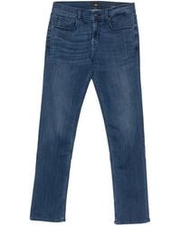 7 For All Mankind - Straight Fit Jeans - Lyst