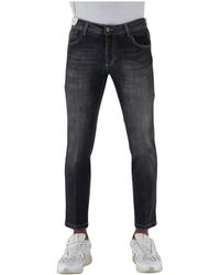 Entre Amis - Slim-fit denim jeans - Lyst