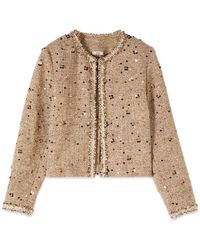 Oltre - Tweed Jackets - Lyst