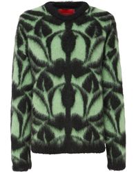 La DoubleJ - Truien & Vesten ,Groen ,Wol Camden Jumper - Lyst