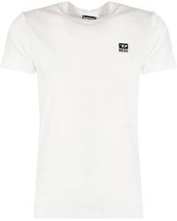 DIESEL - Klassisches rundhals t-shirt - Lyst