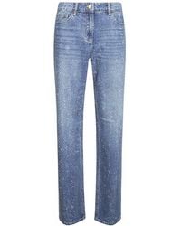 Elisabetta Franchi - Slim Fit Jeans - Lyst