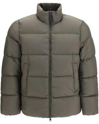 Woolrich - Jassen ,Groen ,Leer Cloud Eagle Jacket - Lyst