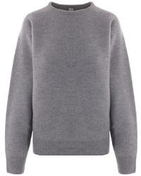 Totême - Round-neck knitwear - Lyst