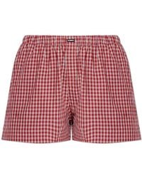 Vetements - Shorts Mit Karomuster - Lyst