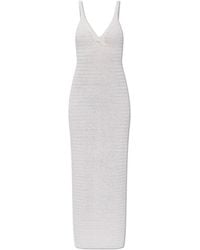 Balmain - Spaghetti Strap Jurk - Lyst
