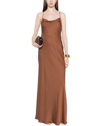 Silk95five - St. Germaine Slip Maxi Jurk - Lyst