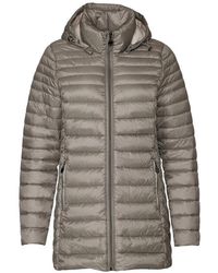 Danwear - Jassen ,Grijs ,Gewatteerde Lichtgewicht Donsjas - Lyst