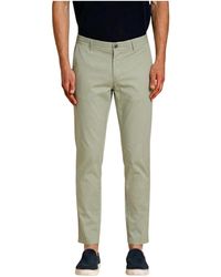 Mason's - Broeken ,Groen ,Katoen Milano Chino Broek - Lyst