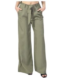 GAUDI - Wide Trousers - Lyst