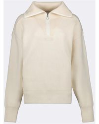 Coperni - Boxy half-zip sweater - Lyst
