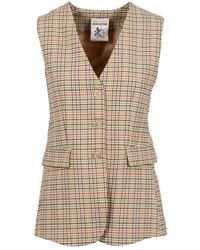 Semicouture - Vests - Lyst
