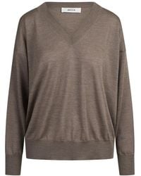 Jucca - V-Neck Knitwear - Lyst