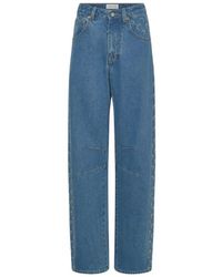 Marine Serre - Loose-Fit Jeans - Lyst