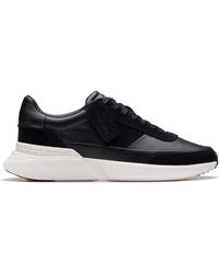Clarks - Schoenen ,Zwart ,Leer Zwarte Vrijetijdssneakers Voor Mannen - Lyst