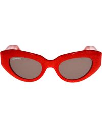 Balenciaga - Iconic sonnenbrille mit einheitlichen gläsern - Lyst