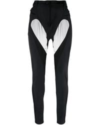 Mugler - Slim-Fit Trousers - Lyst