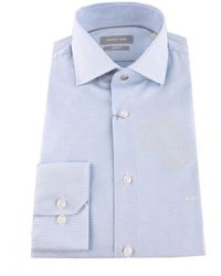 Michael Kors - Slim fit baumwollhemd mit französischem kragen - Lyst