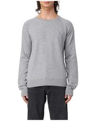 Saint Laurent - Cashmere Rundhals-Pullover - Lyst