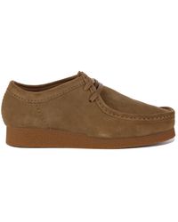 Clarks - Schoenen ,Bruin ,Leer Wallabee Evo Suede Boots - Lyst