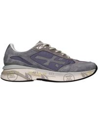 Premiata - Schoenen ,Grijs ,Leer Moerun 8077 - Lyst