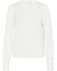 Kaffe - Round-Neck Knitwear - Lyst