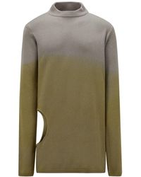 Moncler - Truien & Vesten ,Geel ,Kasjmier Subhuman Sweater - Lyst