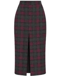 A PAPER KID - Midi Skirts - Lyst
