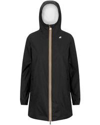 K-Way - Jassen ,Zwart ,Polyester Light Jacket - Lyst