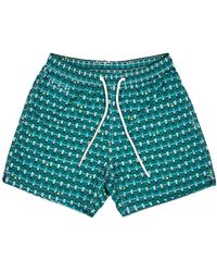 Mc2 Saint Barth - Fantasy Micro Badebekleidung Mit Leichtem Mesh - Lyst