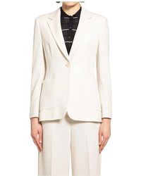 Max Mara - Jassen ,Wit ,Wol Mutilita Blazer - Lyst