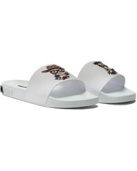 Dolce & Gabbana - Flat sandali - Lyst