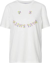 PS by Paul Smith - Blumige rundhals t-shirt kollektion - Lyst