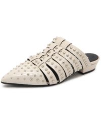Mimmu - Schoenen ,Wit ,M924M2 Naplak Sabot Slipper - Lyst
