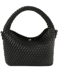 Hvisk - Geflochtene Soft Structure Crossbody Tasche - Lyst
