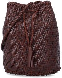 Dragon Diffusion - Tassen ,Bruin ,Leer Pompom Double Jump - Lyst