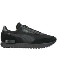 PUMA - Future rider play schwarze sneakers - Lyst