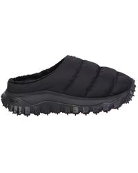 Moncler - Zwarte Sandalen Voor Mannen - Lyst