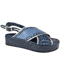 Pons Quintana - Schoenen ,Blauw ,Schoenen Sandaal - Lyst