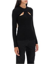 Isabel Marant - Zana cut-out rippstrickpullover - Lyst